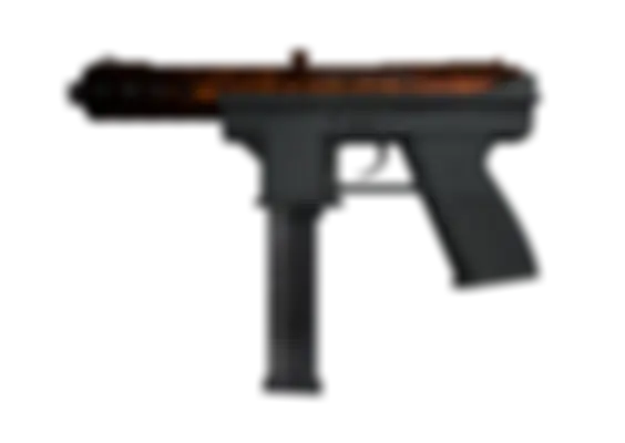 Tec-9 | Red Quartz (Well-Worn) float preview 0 %