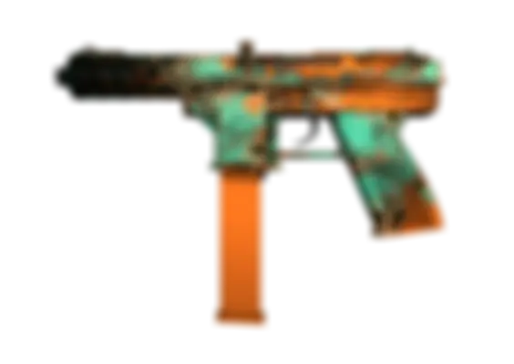 Tec-9 | Toxic (Well-Worn) float preview 0 %
