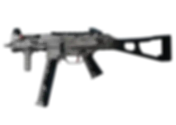 UMP-45 | Arctic Wolf (Well-Worn) float preview 0 %