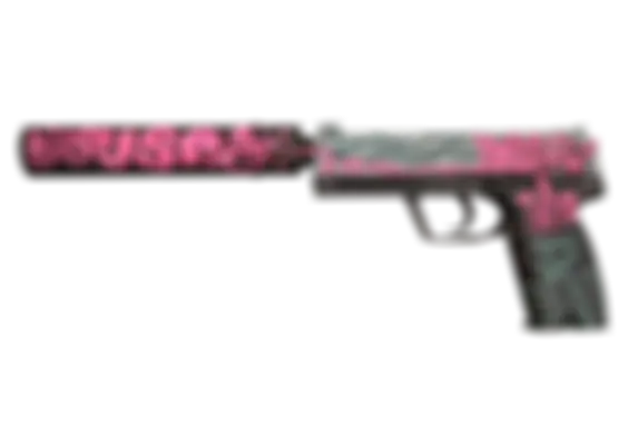USP-S | Cortex (Well-Worn) float preview 0 %