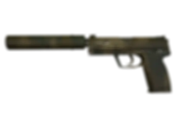 USP-S | Forest Leaves (Well-Worn) float preview 6 %