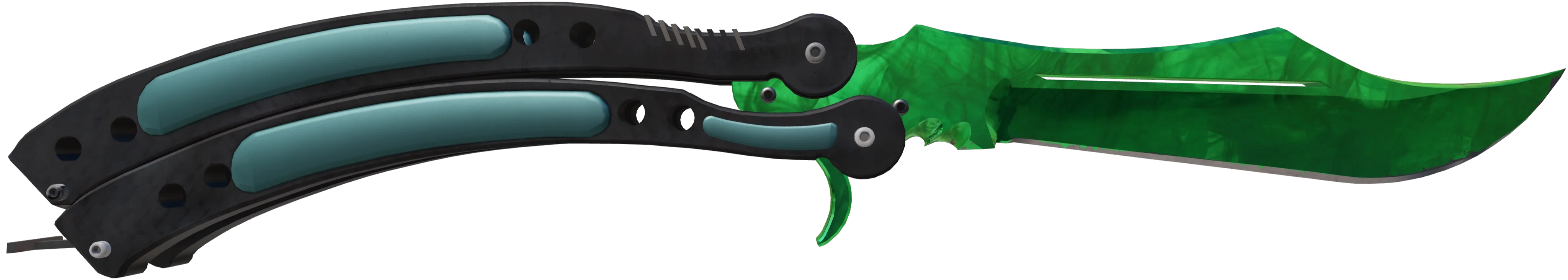 Butterfly Gamma Doppler Emerald Guide guide image