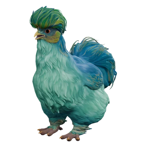 Silkie | Aqua with Yellow