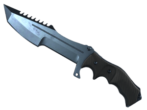 ★ Huntsman Knife | Blue Steel (Well-Worn) item image