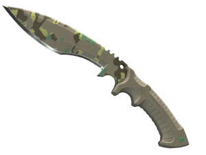 ★ Kukri Knife | Boreal Forest (Well-Worn) item image