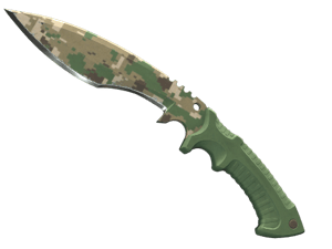 ★ Kukri Knife | Forest DDPAT (Well-Worn) item image