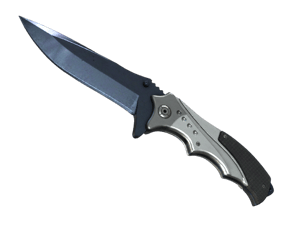 ★ Nomad Knife | Blue Steel (Well-Worn) item image