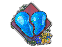 Sticker | 00 Nation (Glitter) | Rio 2022 item image