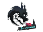 Sticker | Team Spirit (Foil) | Stockholm 2021